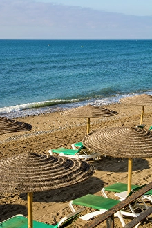 Images Dated 18th July 2024: Playa de la Fontanilla beach, Marbella, Costa Del Sol, Spain
