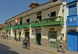 Cusco Prints: Plaza de Armas, the heart of Cuzco, Peru