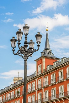 Town Square Prints: Plaza Mayor and Casa de la Panaderia, Madrid, Spain