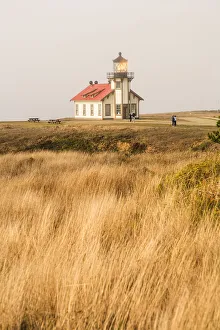 Images Dated 18th October 2008: Point Cabrillo Lighthouse & Marine Preserve, near Mendocino Northern California Coast