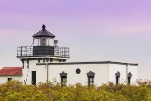 Salish Sea Prints: Point No Point Lighthouse, Hansville, Washington State, USA