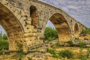 Aqueduct Prints: Pont Julien, Provence, France