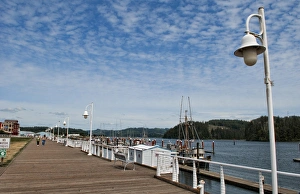 Images Dated 2027: Port of Siuslaw in Florence Oregon on the coast with ships in pier
