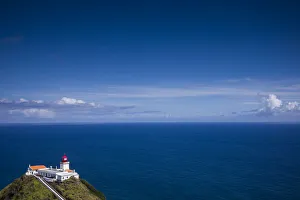 Images Dated 24th May 2017: Portugal, Azores, Santa Maria Island, Ponta do Castelo lighthouse