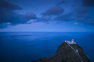 Images Dated 24th May 2017: Portugal, Azores, Santa Maria Island, Ponta do Castelo lighthouse
