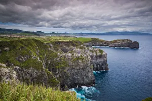 Images Dated 18th May 2017: Portugal, Azores, Sao Miguel Island, Cintrao. Ponta de Cintrao, coastal view
