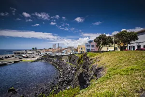 Images Dated 20th May 2017: Portugal, Azores, Sao Miguel Island, Lagoa. Coastal view