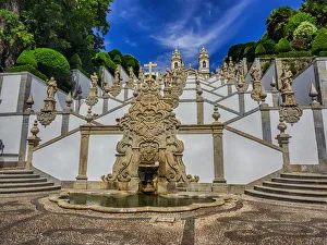 Images Dated 2nd July 2015: Portugal, Braga. Bom Jesus do Monte