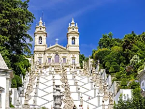 Portugal Prints: Portugal, Braga. Bom Jesus do Monte