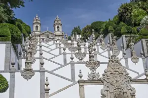 Images Dated 2nd July 2015: Portugal, Braga, Tenoes, Portuguese pilgrimage site, Bom Jesus do Monte