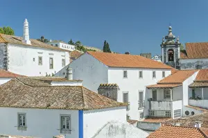 Images Dated 26th May 2015: Portugal, Obidos, Looking Down on the Historic Center from the City Wall