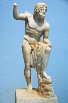Images Dated 31st May 2007: Poseidon. Museum of Eleusis. Athens, Greece
