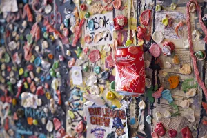 Post Alley Gum Wall near Pike Place in Seattle, Washington State Post Alley Gum Wall near Pike Place in Seattle, Washington State