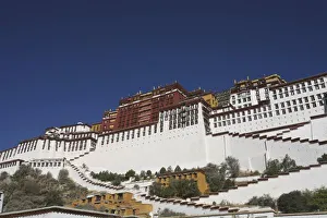 Tibet Prints: Potal Palace in Lhasa, Tibet