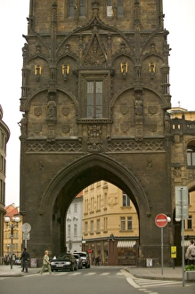 Images Dated 3rd May 2004: Powder Tower, Czech Republic, prague