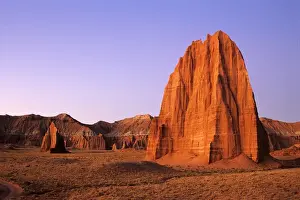 James Kay Prints: Pre-dawn light illuminates the Temple of the Sun (right) and Temple of the Moon