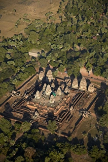 Cambodia Collection: Pre Rup temple ruins (dating from 961), Angkor World Heritage Site, Siem Reap, Cambodia