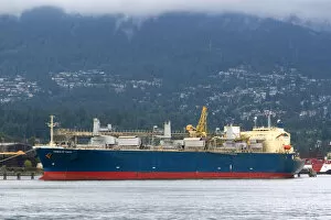 Images Dated 1st August 2008: Prince of Tokyo freighter at Port Vancouver in British Columbia, Canada