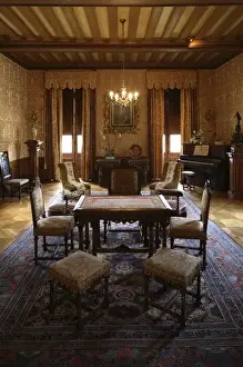 Images Dated 29th July 2008: The Princesses Drawing Room in Chateau de Chaumont-Sur-Loire. Chaumont-Sur-Loire