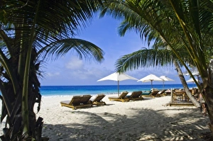 Images Dated 2nd July 2006: Private beach - Anse Bambous Beach (PR)