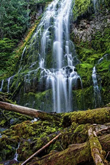 Michael Schertz Prints: Proxy Falls in Oregon