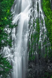 Proxy Falls Prints: Proxy Falls, Three Sisters Wilderness, Oregon, USA