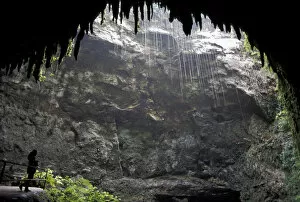 Images Dated 12th October 2004: Puerto Rico, Rio Camuy Caves. River Camuy is the third longest subterranean river