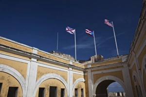 Images Dated 11th December 2009: Puerto Rico, San Juan, Old San Juan, El Morro Fortress, colonial, Puerto Rican