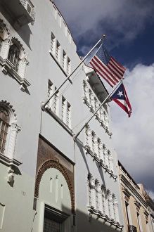 Images Dated 11th December 2009: Puerto Rico, San Juan, Old San Juan, building detail