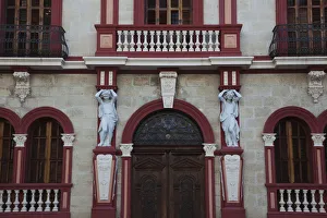 Images Dated 13th December 2009: Puerto Rico, South Coast, Ponce, Plaza Las Delicias, Casa Armstrong-Poventud house