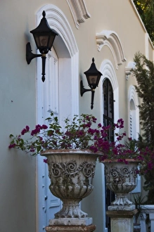 Images Dated 15th December 2009: Puerto Rico, West Coast, San German, building detail