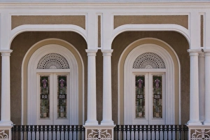 Images Dated 15th December 2009: Puerto Rico, West Coast, San German, building detail