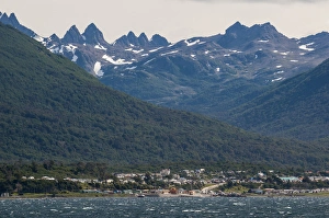 Scenics Prints: Puerto Wlliams, Beagle channel, Tierra del Fuego, Chile, South America