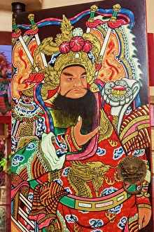 Tom Haseltine Prints: Pung Tao Gong Ancestral Temple, Chiang Mai, Thailand