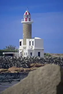 Light House Prints: Punta Carretas Lighthouse, Southernmost Lighthouse in South America, Montevideo, Uruguay