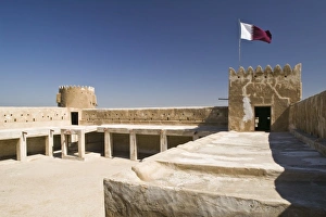 Qatar, Al Zubarah. Al-Zubara Fort (b.1938) now the Al-Zubara Regional Museum Qatar, Al Zubarah. Al-Zubara Fort (b.1938) now the Al-Zubara Regional Museum