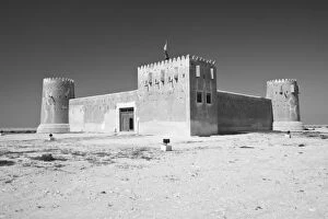 Images Dated 15th February 2007: Qatar, Al Zubarah. Al-Zubara Fort (b.1938) now the Al-Zubara Regional Museum