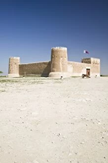 Images Dated 15th February 2007: Qatar, Al Zubarah. Al-Zubarah Fort (b.1938) now the Al-Zubarah Regional Museum