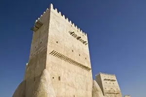 Images Dated 15th February 2007: Qatar, Umm Salal, Umm Salal Mohammed. Umm Salal Mohammed Fort (late 19th century)-Barzan Tower