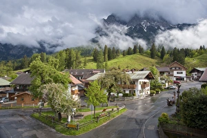 Quaint Prints: Quaint mountain village after the rain