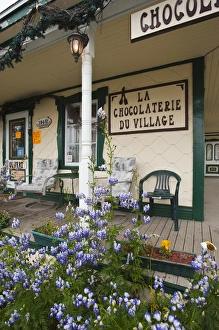 Quebec, Canada. Chocolatier in Les Eboulements