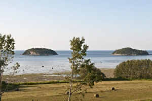 Quebec, Canada. Coastline near Le Bic