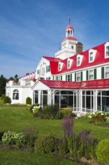 Tadoussac Prints: Quebec, Canada. Historic Hotel Tadoussac, Tadoussac