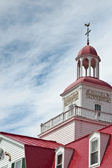 Quebec, Canada. Historic Hotel Tadoussac, Tadoussac