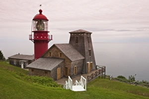 Images Dated 17th August 2009: Quebec, Canada. Pointe a la Renommee Lighthouse
