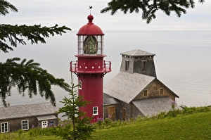 Signal Prints: Quebec, Canada. Pointe a la Renommee Lighthouse