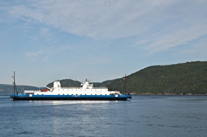 Tadoussac Prints: Quebec, Canada. Tadoussac ferry