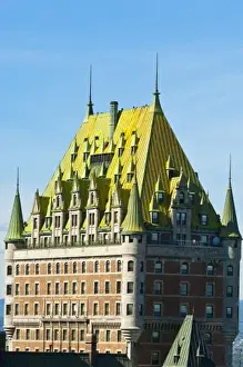Heritage Site Prints: Quebec City, Quebec, Canada. Fairmont Le Chateau Frontenac