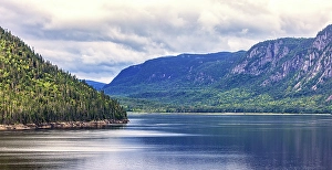Images Dated 2024 February: Quebec, Saguenay, Canada. Saguenay River, sailing on river