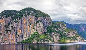 Images Dated 2024 February: Quebec, Saguenay, Canada. Saguenay River, sailing on river